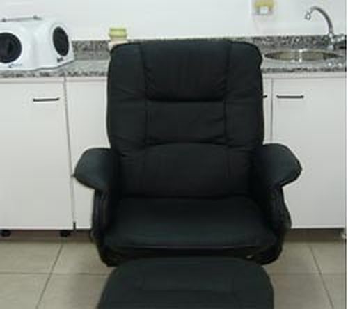 Sillón en sala de espera